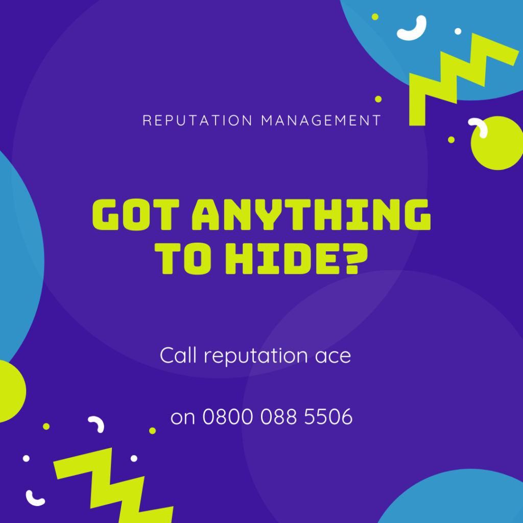 REPUTATION MANAGEMENT SERVICES UK - REPUTATION ACE - 0800 088 5506 (2)