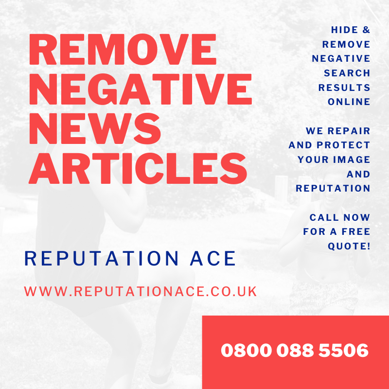 remove negative news articles from google search results - reputation ace