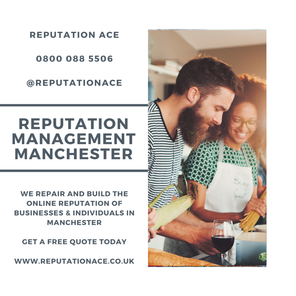 Manchester Reputation Management Company - Reputation Management Manchester - Reputation Ace - 0800 088 5506