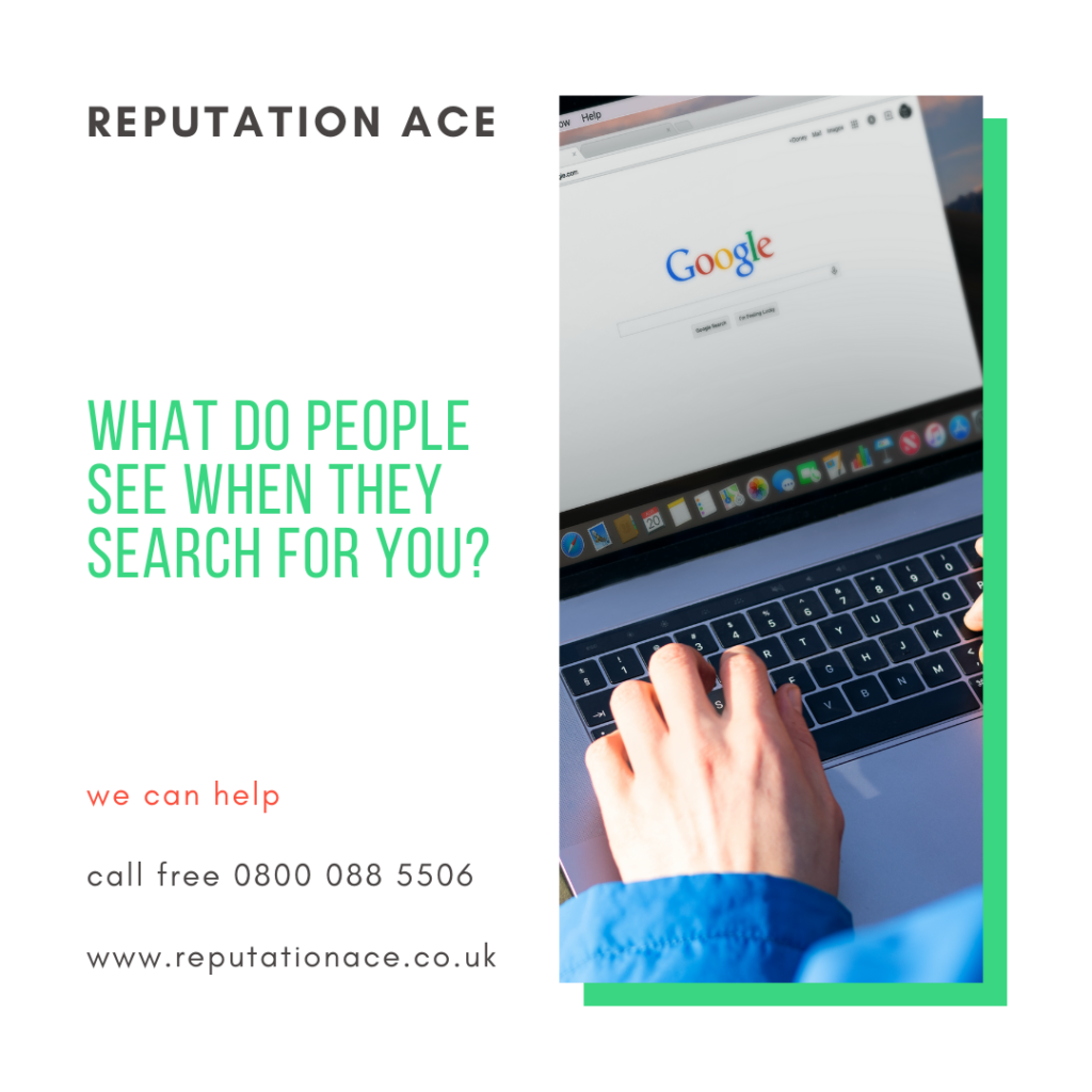 delete google search results, reputation management from reputation ace