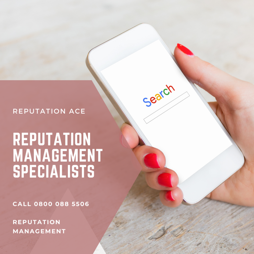 reputation management specialists - reputation ace - uk company 0800-088-5506