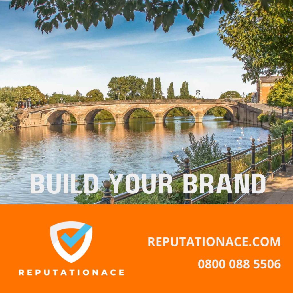 build reputation build your brand in Worcester with Reputation Ace - 0800 088 5506