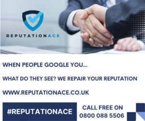 remove negative news article from Google. Reputation Repair Services from Reputation Ace - 0800 088 5506 (1)