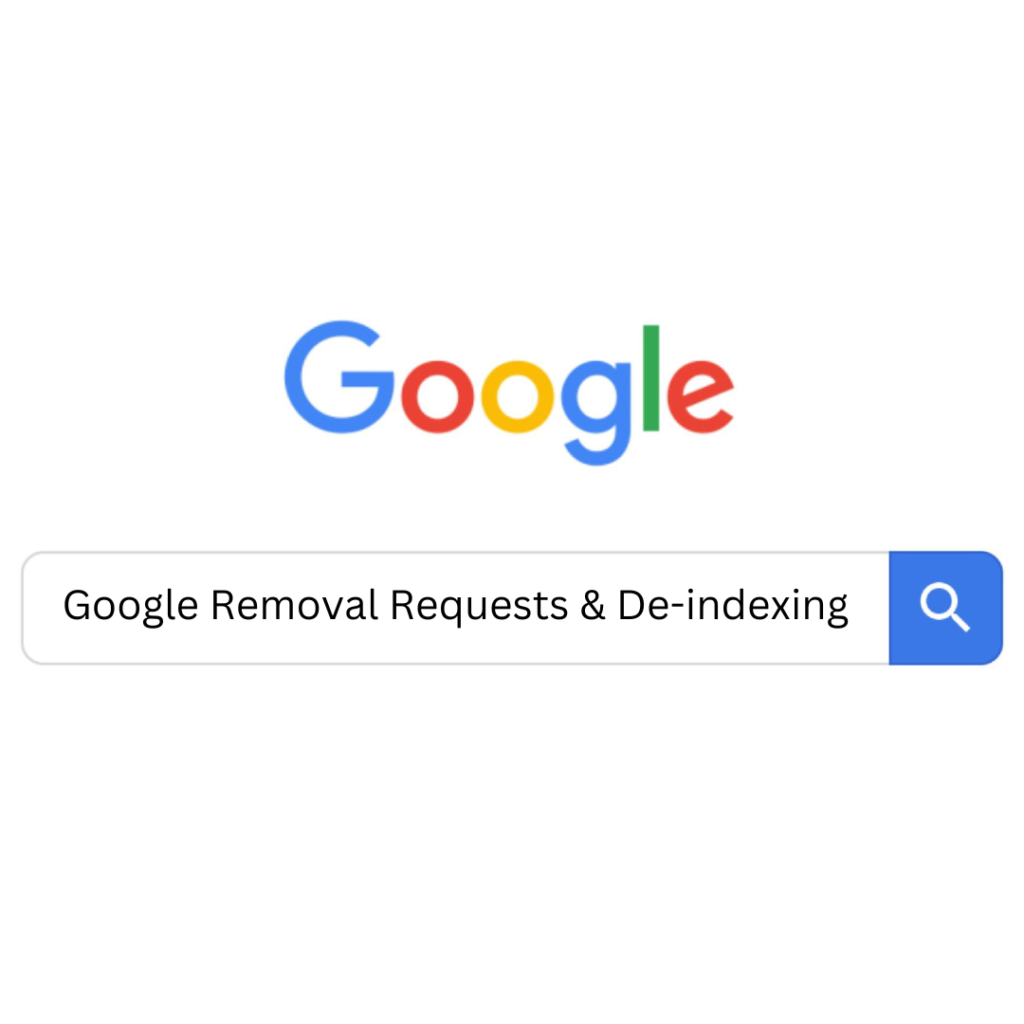 Google Removal Requests De-indexing Negative Content- Reputation Ace - 0800 088 5506 - info@reputationace.co.uk